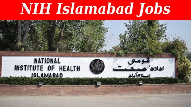 NIH Islamabad Jobs 2023 | National Institute of Health
