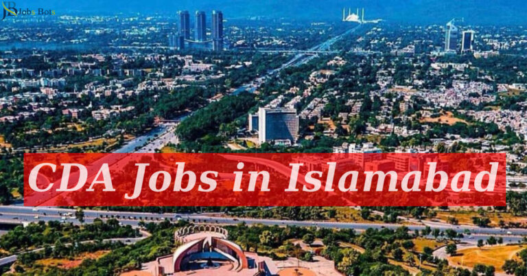 CDA Jobs 2023 at Capital Development Authority Islamabad