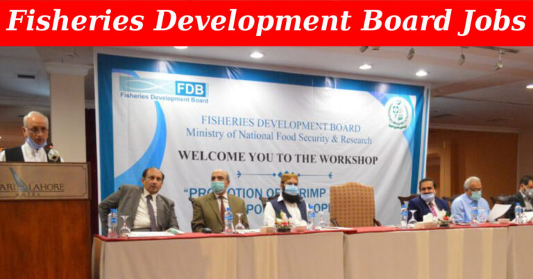 Fisheries Development Board FDB Jobs