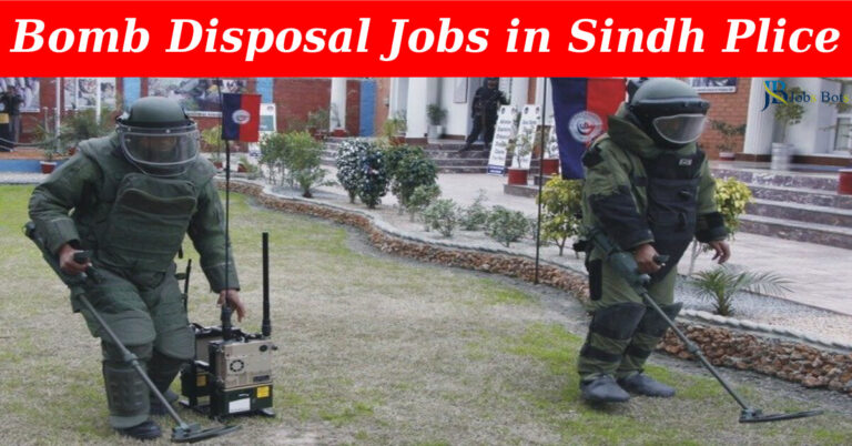 New Sindh Police Bomb Disposal Jobs 2023