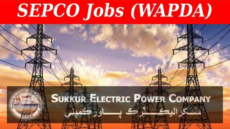 Sukkur Electric Power Company SEPCO Jobs