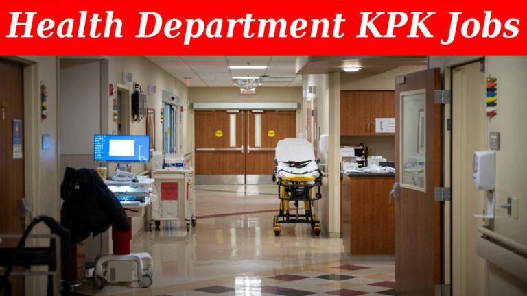 Health Department KPK Jobs
