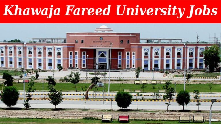 Khawaja Fareed University KFUEIT Jobs
