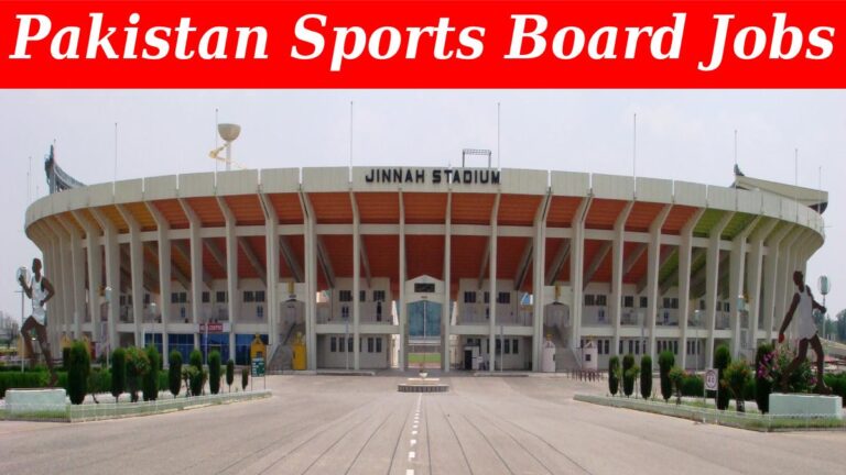 Pakistan Sports Board Jobs
