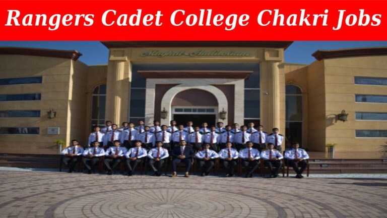 Rangers Cadet College Chakri Jobs