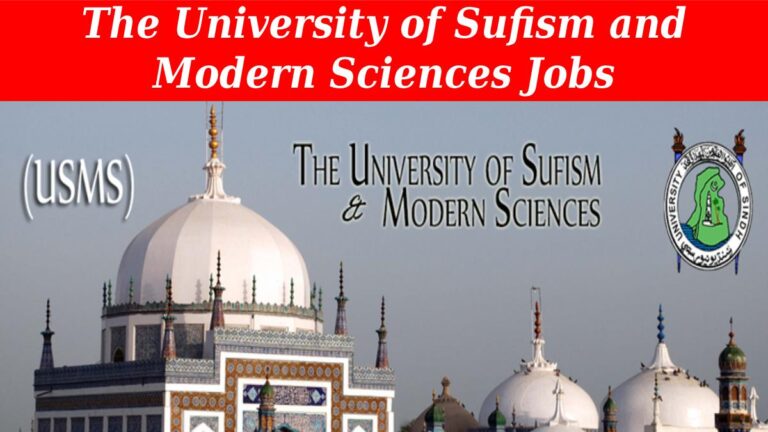 The University of Sufism and Modern Sciences Jobs