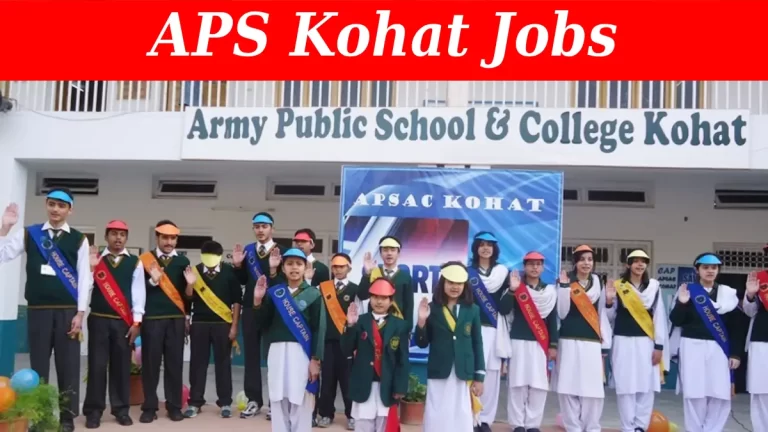 APS Kohat Jobs