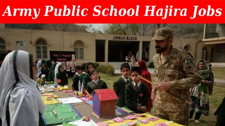 Army Public School and College APS Hajira Jobs