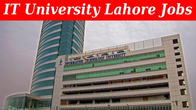 ITU Lahore Jobs