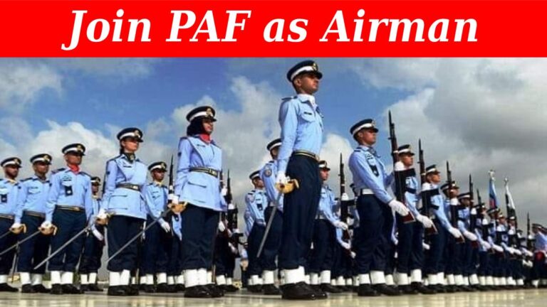 Join PAF as Airman