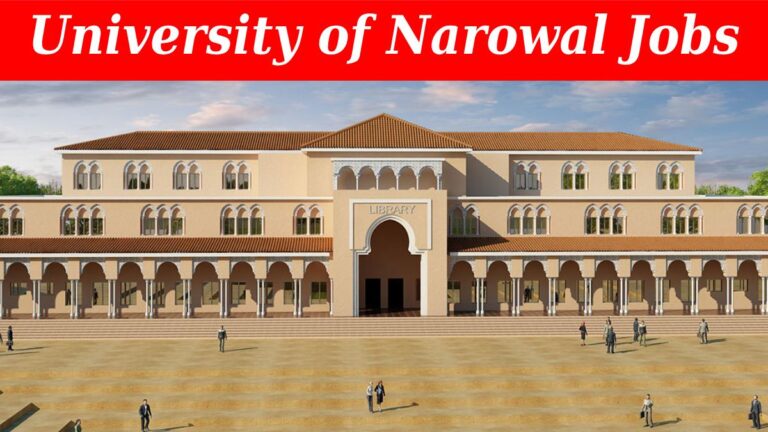 University of Narowal Jobs