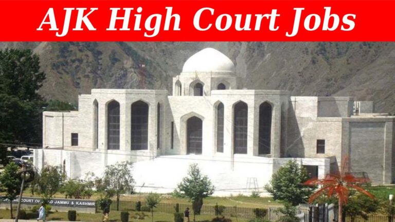 AJK High Court Jobs