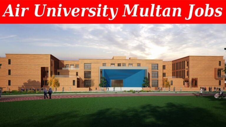 Air University Multan Jobs