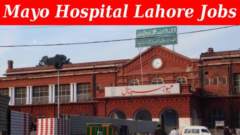 Mayo Hospital Lahore Jobs 2024 | Application Form